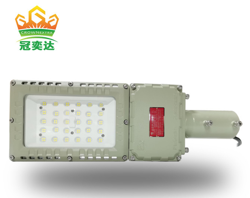 IP66 ไฟ LED ป้องกันการระเบิดน้ำท่วม ATEX IOS T80 ℃ไฟถนน CREE Water Proof