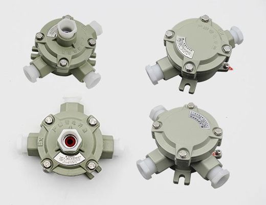 IP66 สวิตช์กันระเบิด 2 จํานวนแท่งที่เหมาะสําหรับการใช้งานอุตสาหกรรมที่ต้องการการป้องกันพื้นที่อันตราย