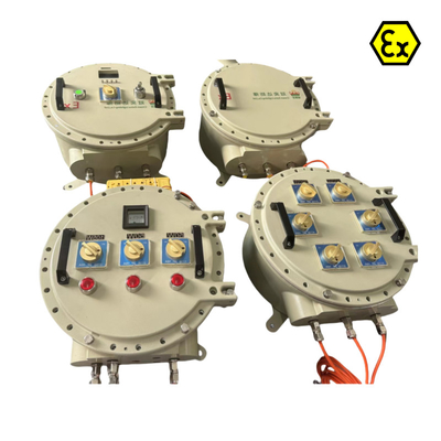 แผ่นควบคุมกันระเบิดจากสแตนเลสที่ได้รับการรับรองจาก ATEX CNEX พร้อมการป้องกัน IP66