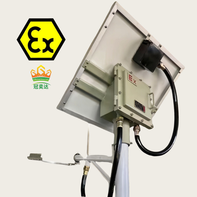 โคมไฟดวงอาทิตย์ที่ป้องกันระเบิด Atex IECEx ยอมรับ WF2 IP66 100 Watt 140lm