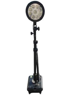 90-295Vac กันระเบิด LED แสงพกพา สามารถชาร์จใหม่ได้ ATEX เรต WF2 เซอร์เวอร์ที่ปรับแต่งได้ สําหรับบริษัททางทะเล โซน 1 โซน 2
