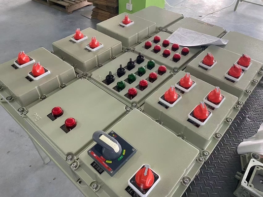 220V / 380V ปั๊มเริ่มต้น พานการกระจายพลังงานที่กันระเบิด พานการกระจายพลังงานที่กันระเบิด