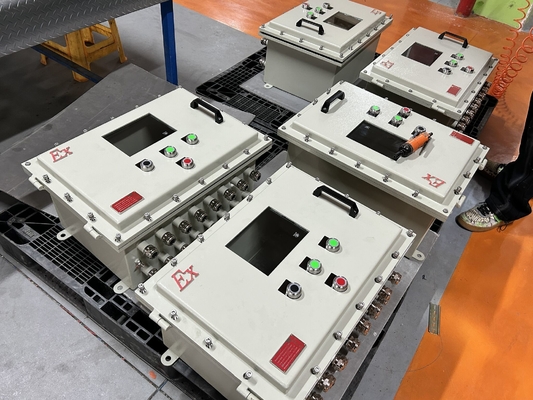 แผนการกระจายไฟที่ผ่านการรับรอง ATEX / IECEx พื้นที่เปิดปั๊ม 220V / 380V