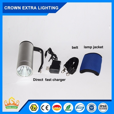 เซอร์เวอร์ที่สามารถปรับเปลี่ยนได้ ไฟ LED กันระเบิด 16 ชั่วโมง เวลาฉุกเฉินสําหรับสถานที่เก็บสารเคมี