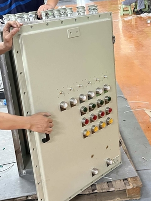 กล่องจ่ายไฟกันระเบิด ATEX CNEX CXM Series Ex D IIC IP66 อะลูมิเนียม เหมาะสำหรับพื้นที่อันตราย