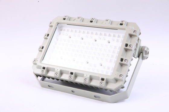 ไฟสปอร์ตไลท์ LED ป้องกันการระเบิดสำหรับสภาพแวดล้อมที่เป็นอันตราย, แรงดันไฟฟ้าขาเข้า 100-285VAC และอายุการใช้งาน 50000 ชั่วโมง
