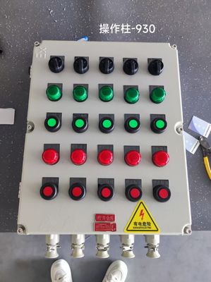 ATEX 225A สารสกัดอลูมิเนียมคุณภาพสูง Ex-Proof Control Panel เหมาะสําหรับโรงเก็บปิโตรเคมี