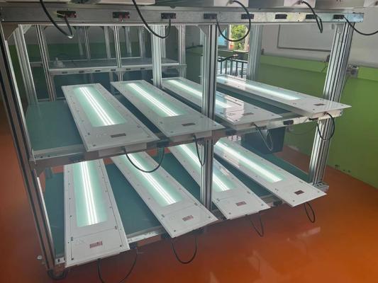 IP66 รับรองไฟฟลูเรสเซ็นต์ที่ติดตั้งบนเพดานที่ป้องกันระเบิด