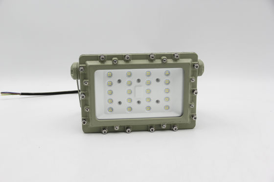 การรับรอง ATEX/IECEx วัสดุเหล็กอัลลูมิเนียม แหล่งไฟ LED กันระเบิด IP66 WF2 แหล่งไฟป้องกันการละลาย