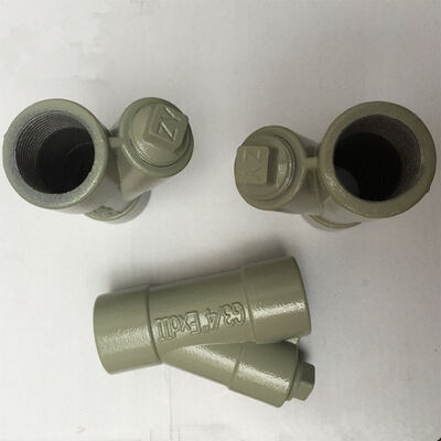 หมายเลขรายการ ดูภาพประกอบ กล่องรวมสายกันระเบิด เครื่องหมาย Ex Ex Db IIC T6 Gb Ex Tb IIIC T80°C Db แรงดันไฟฟ้า 220V 380VAC