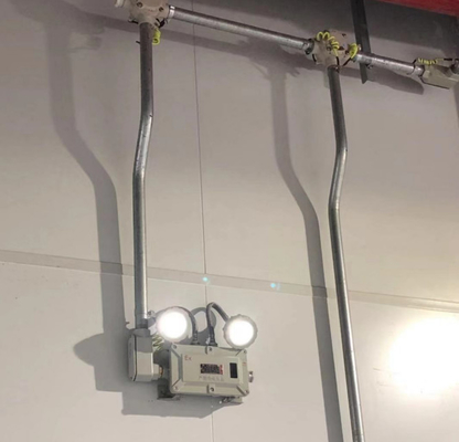2*4.5w แสงฉุกเฉินไฟฉากหน้าคู่ ผนังติดตั้ง ATEX LED แสงกันระเบิด แสงฉุกเฉินสําหรับสถานที่อันตราย