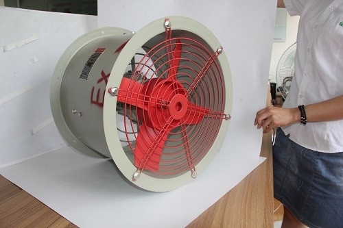 2000m3/h 1450r/m พัดลมแกนกันระเบิด ขนาด 250mm สําหรับสภาพแวดล้อมอันตรายจากการระเบิด