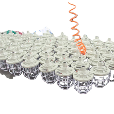 แสง HID กันระเบิดจากกระจกที่ได้รับการรับรอง ATEX 9000 ลูเมนและอุณหภูมิสี 5000K