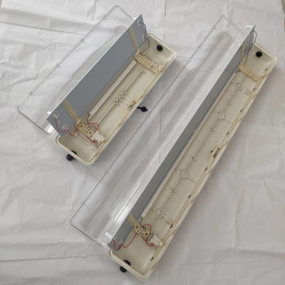 จําหน่ายจากโรงงาน 18w 27w 36w สาย LED แสงกันระเบิด 1.2m 100lm / w 110VAC IP66 5 ปีรับประกัน Atex