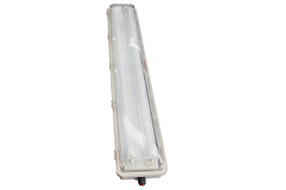 วัสดุ ATEX GRP G 3/4&quot; แสงหลอดไฟกันระเบิด ไฟหลอดไฟกันระเบิดแบบเส้นตรง IP66 LED สําหรับพื้นที่อันตราย