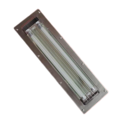 โซน 1 2 โคมไฟฟลูเรสเซนต์ป้องกันระเบิดที่มีประสิทธิภาพแสง 110lm/w