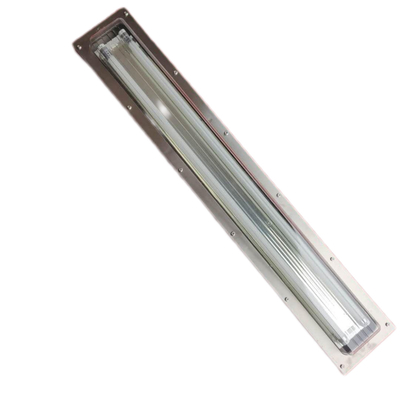 โซน 1 2 โคมไฟฟลูเรสเซนต์ป้องกันระเบิดที่มีประสิทธิภาพแสง 110lm/w