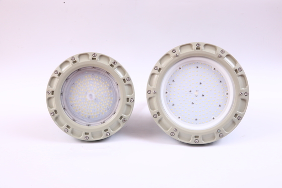 ด้านกลาง 140lm / w ประสิทธิภาพสูง 100w 150w LED กันระเบิด ไฟสูง IP66 LED กันระเบิด ไฟ