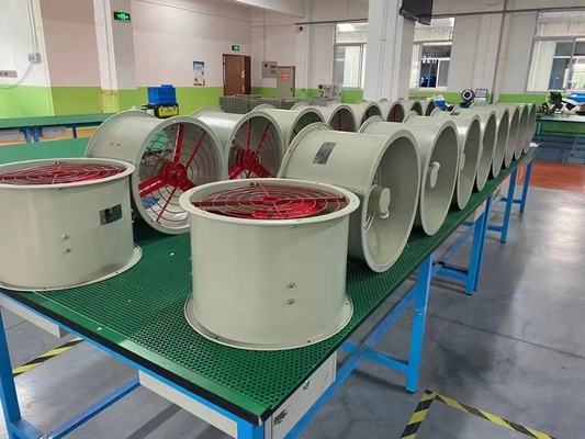 ระบบระบายอากาศป้องกันระเบิด 370W ระบบระบายอากาศที่ได้รับการรับรองจาก Atex ด้วยการจัดอันดับ IP54