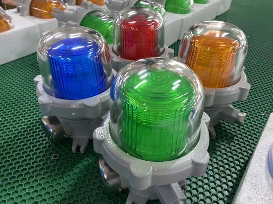 ขายร้อน ไฟเตือน 5-40w ไฟฉายฉุกเฉิน 120-180db กันระเบิด ระเบิดเสียงและภาพ
