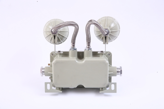 2 * 5w Ex Proof อลูมิเนียมไฟฉุกเฉิน 65-85DB เตือนเสียงเดซิเบล IP66