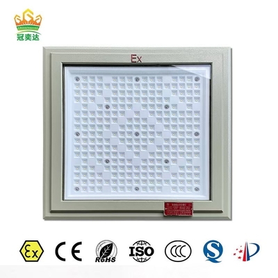 120 องศา การส่องแสง LED กันระเบิด พร้อมการรับรองโซน 2 3000-5700K 50/60Hz 100~250W