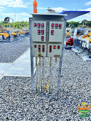 แผนควบคุมกันระเบิดที่มีการรับรอง ATEX CNEX สําหรับโรงเรือนเรือเคมีโรงแปรรูป