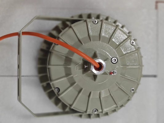 100W / 200W ป้องกันระเบิด LED High Bay Flange Mount สําหรับอุตสาหกรรมที่ต้องการ WF2