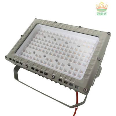 ประสิทธิภาพสูงสุด 130lm / W Led Atex Floodlight 100W 200W สําหรับสภาพแวดล้อมอุตสาหกรรมที่รุนแรง