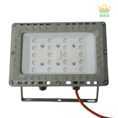 ATEX IECEx RoHS ISO9001 50W โคมไฟ LED กันระเบิด สําหรับสถานที่เก็บขยะอันตราย