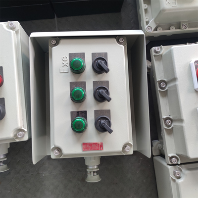 แผงต่อไฟเบอร์ออปติกกันระเบิด IP66 WF2 ป้องกันการระเบิด แผงจ่ายไฟควบคุมการกระจายพลังงานกันไฟ สำหรับอุปกรณ์หนัก