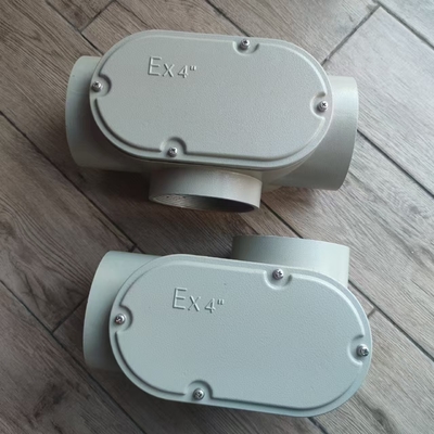 Atex Safety Explosion Proof Wiring Box Enclosure With WF2 สําหรับอะลูมิเนียมสนามน้ํามัน 220/380VAC