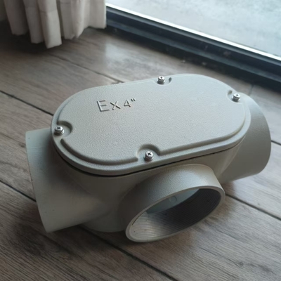 Atex Safety Explosion Proof Wiring Box Enclosure With WF2 สําหรับอะลูมิเนียมสนามน้ํามัน 220/380VAC
