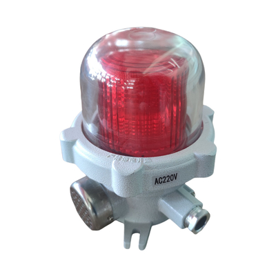 ไฟเตือนสิ่งกีดขวางการบินแบบป้องกันการระเบิดที่ได้รับการรับรอง ATEX IECEx สำหรับโซน 1 & 2 / โซน 21 & 22 – ไฟสัญญาณที่ปลอดภัยสำหรับพื้นที่อันตราย