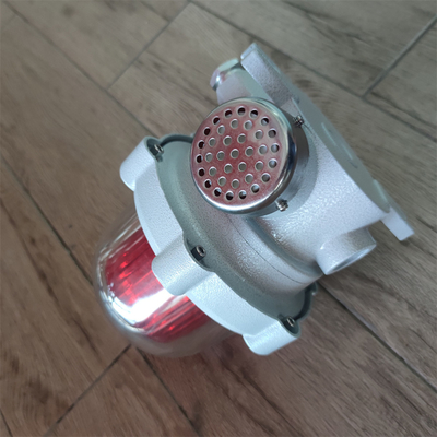 ไฟเตือนป้องกันการระเบิด LED 120dB | ไฟสัญญาณกรงการบิน 3W/5W/10W สำหรับพื้นที่อันตราย