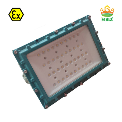 แสง LED กันน้ําท่วม ATEX IECEx IP66 MEANWELL ไดรเวอร์ CREE กลีบสีปรับเปลี่ยน การระเบิด 90-295V 200Watt 170lm / w