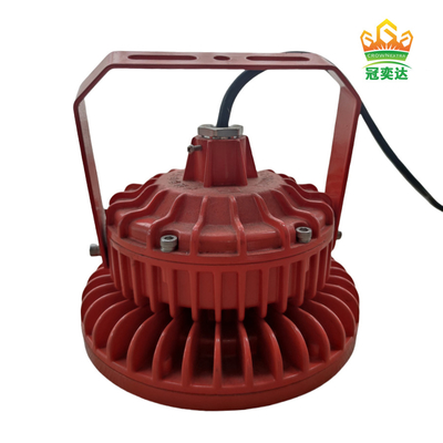 โคมไฟกันระเบิด พร้อม ATEX IECEx RoHS IP66 ป้องกันการกัดกรองสําหรับอุตสาหกรรมทางทะเล 170lm / วัตต์ 90-295V