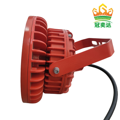 ATEX กันระเบิด LED อัลลูมิเนียม ไฮเบย์ ไลท์ IP66 อุตสาหกรรม เรือเกรดที่กําหนดเองสําหรับเรือน้ํามันนอกทะเล 175lm / วัตต์ 295V
