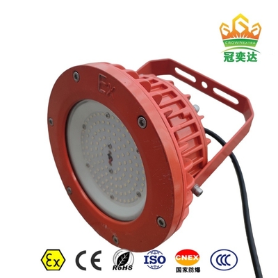 แสง LED แหล่งไฟที่ป้องกันระเบิด ATEX IP66 อลูมิเนียมเกรดเรือสําหรับเรือในทะเล น้ํามัน 175lm/watt 295V