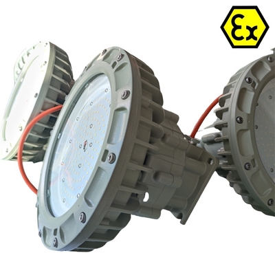 ATEX ex-proof ความปลอดภัย LED Lighting High Bay กันน้ํา IECEx RoHS รับรองสําหรับอุตสาหกรรมเคมีอันตราย 3500lm 170W