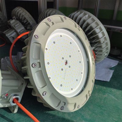 ATEX ex-proof ความปลอดภัย LED Lighting High Bay กันน้ํา IECEx RoHS รับรองสําหรับอุตสาหกรรมเคมีอันตราย 3500lm 170W