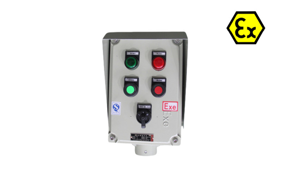 ATEX ความปลอดภัย สถานที่ควบคุมกันไฟ สถานที่ควบคุมไฟกันไฟ กล่องควบคุมไฟฟ้า 220/380Vac G1/2&quot;,G3/4&quot;,G1,G1.1/4&quot;,G1.1/2&quot;,G2