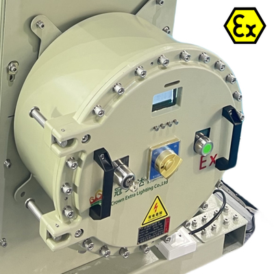 ATEX แผ่นกระจายพลังงานแสงกันระเบิด IP66 กันสนิมสําหรับเขตอันตรายทางทะเล/นอกทะเล 1