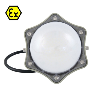 ระเบิดกันระเบิด แพลตฟอร์ม กันไฟ LED Light Atex RoHS IP66 100Watt สําหรับโซนอันตราย 1