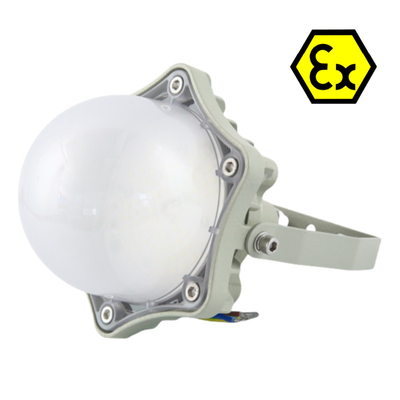 ระเบิดกันระเบิด แพลตฟอร์ม กันไฟ LED Light Atex RoHS IP66 100Watt สําหรับโซนอันตราย 1