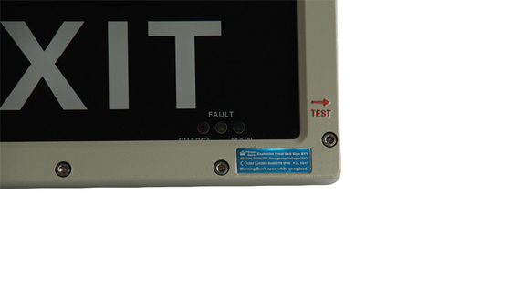 สัญญาณทางออก LED กันระเบิด ที่ได้รับการรับรองจาก ATEX IP66 พื้นที่อันตราย ดิวิชั่น 2 และโซน 1