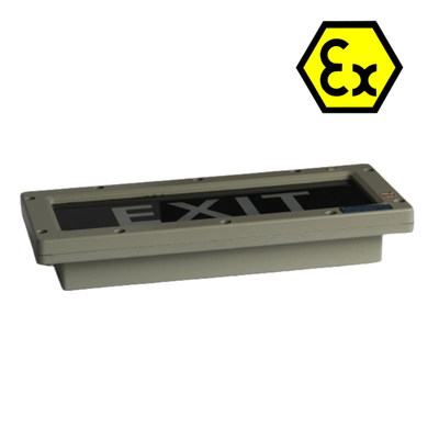 สัญญาณทางออก LED กันระเบิด ที่ได้รับการรับรองจาก ATEX IP66 พื้นที่อันตราย ดิวิชั่น 2 และโซน 1