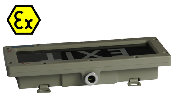 สัญญาณทางออก LED กันระเบิด ที่ได้รับการรับรองจาก ATEX IP66 พื้นที่อันตราย ดิวิชั่น 2 และโซน 1