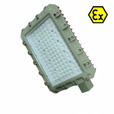 โซน Atex1 กันระเบิด แสงน้ําท่วม LED WF2 IP66 กันไฟ อลูมิเนียมเกรดเรือ กันน้ําท่วม พื้นที่อุตสาหกรรมอันตราย 200 วัตต์