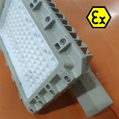 Ex d ATEX LED แสงสี่เหลี่ยมกันระเบิด 4000K Dimmable 90-295V สําหรับ EPC แสงอุตสาหกรรมด้วย IP66 การป้องกัน OEM มี 50-250watt
